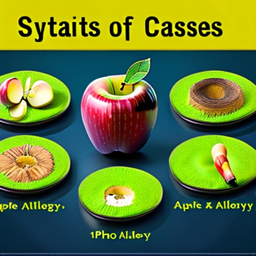リンゴアレルギーの症状と原因